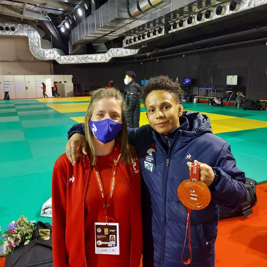 BENEVOLAT : Une Amiénoise au Paris Grand Slam de judo