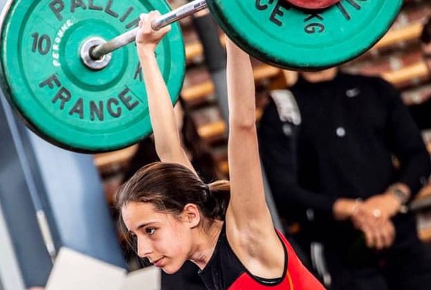PORTRAIT : Charlotte Thierry, une haltérophile à fort potentiel