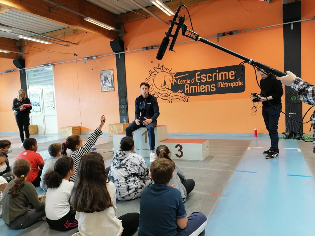 ÉDUCATION AUX MÉDIAS : Un épéiste qui fait mouche