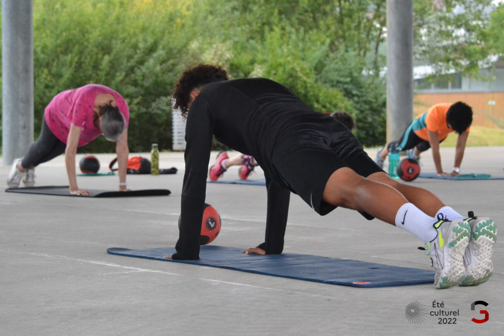 PHOTOS : Revivez la séance de remise en forme et de renforcement musculaire au parc du Grand Marais